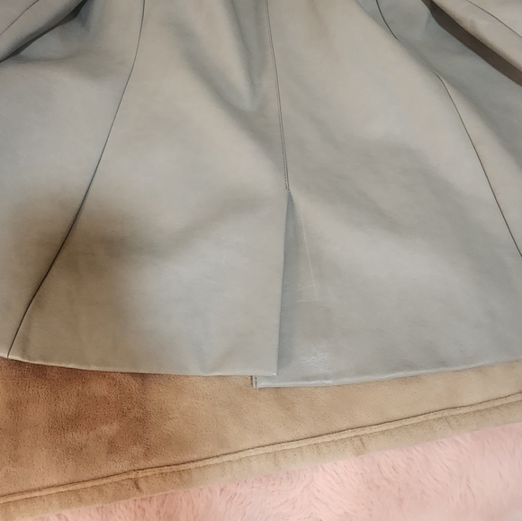 Love Token Faux Leather Blazer - Picture 3 of 7